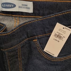 Old Navy Skinny Jeans, size10-12. NWT